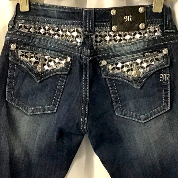 Miss Me Jeans  JP611S Skinny Size 30 - Picture 1 of 15